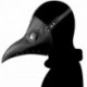 HIBIRETRO Steampunk Plague Doctor Bird Beak Mask, Medieval Bubonic Plague DR Halloween Costume Masquerade Masks